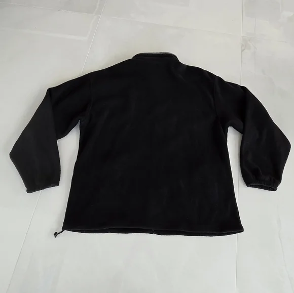 Coronado California Black and Gray Fleece Zip-Up Jacket - XXL - Picture 4 of 5